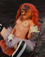 pamela_wilson-ginger_snapped-28x24-inches,-framed)-oil-on-canvas-$5,800-