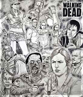 smits_Walking Dead collage for Janie