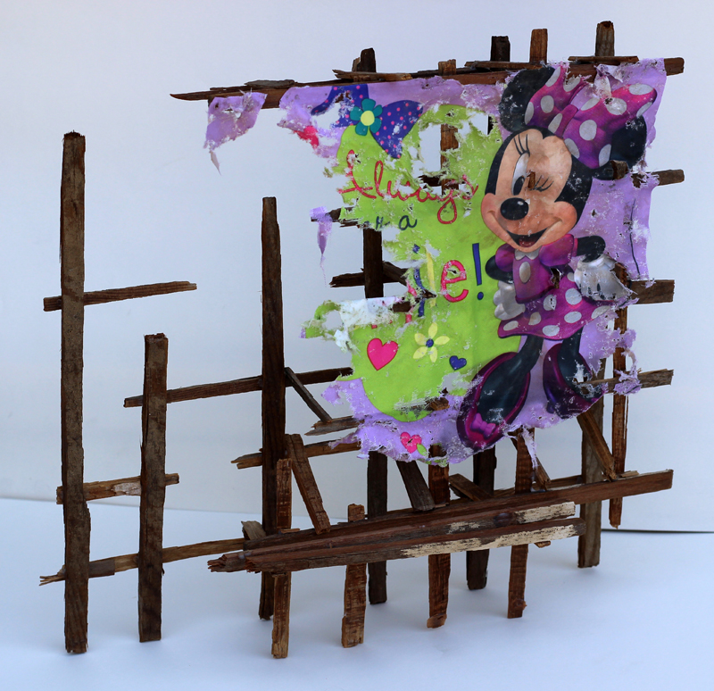 Minnie Billboard small sculpture