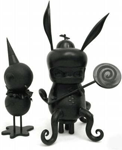 Benny and Red Bird Black Version by Kathy Olivas - Mindstyle