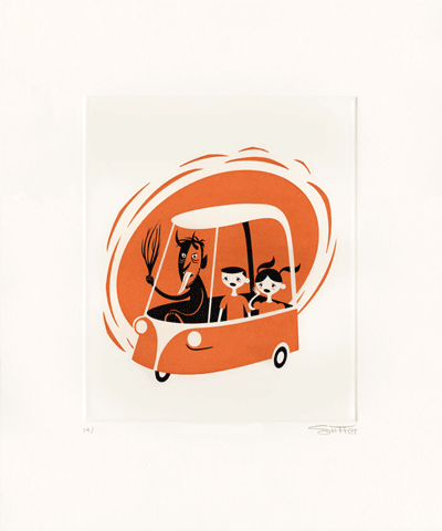 Krampus Wagon