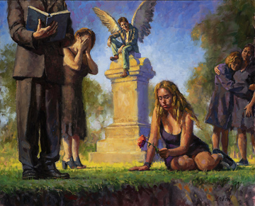 ALebow-Death Of A Hipster-VS 01-24x19.5 inches-oil on linen panel
