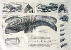 w_giger_ALIEN III LITHOGRAPH