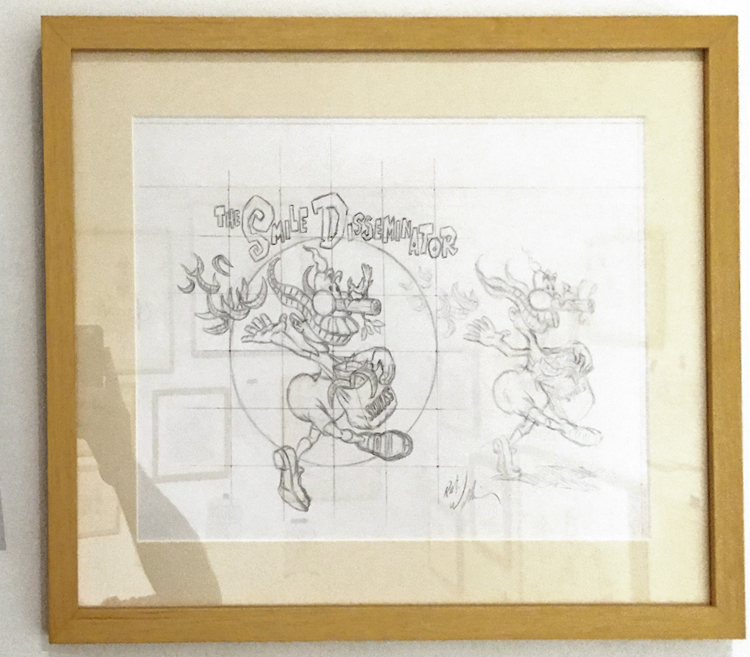 smile_Disseminator_Graphite_on_paper_16.75x20.75_$1,700