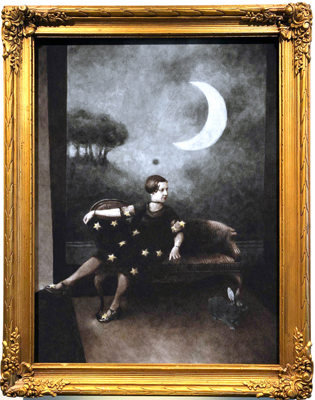 ZBenz and Chang - Fairy Godmother, 1918 - Framed
