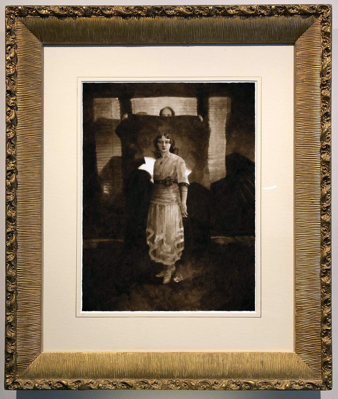 ZBenz and Chang - Shadow Life, 1908 - framed