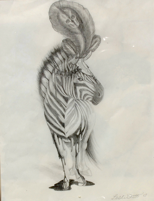 zebra sketch