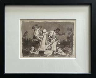 05Hell of High Water Composition Study Framed #1