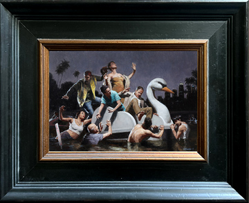 06Hell or High Water Color Study Framed