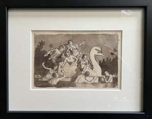 07Hell or High Water Composition Study Framed #4