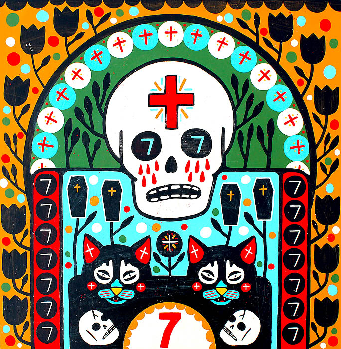 07death with two cats