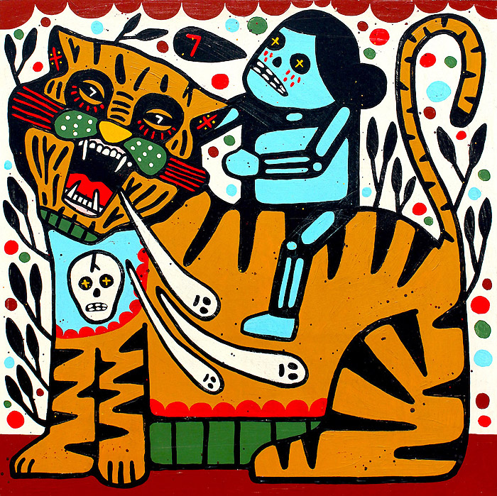 17woman tiger