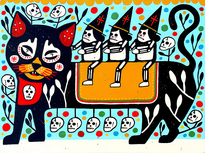 21witches ride a cat