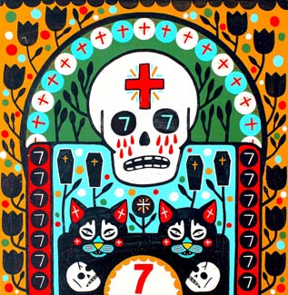 07death with two cats
