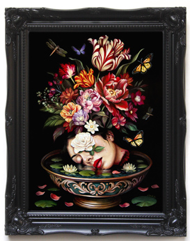 10Something Once Human (framed)