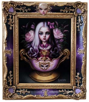 14Esimona Spirit in a teacup framed