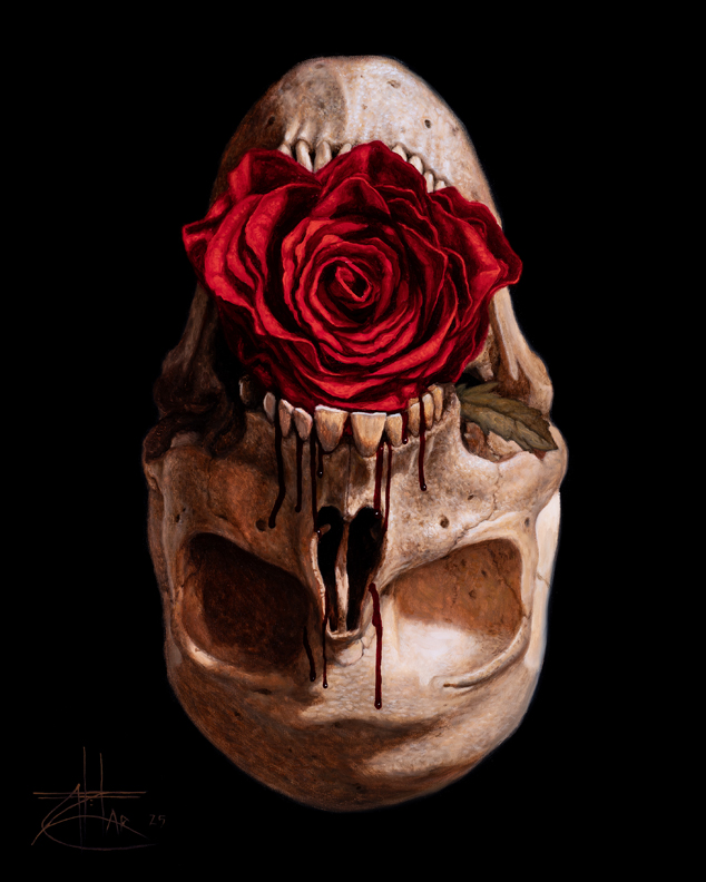 06Blood Rose II 24x30