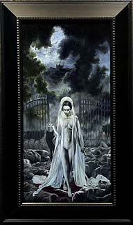 24DSBefore Dawn painting and Frame