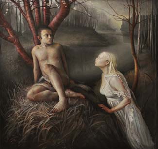 JGuinevere and the Wolfboy 38x40