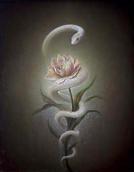 Gilgamesh's Flower _ 16 x 20 (41 x 51cm) _ Oil on Linen