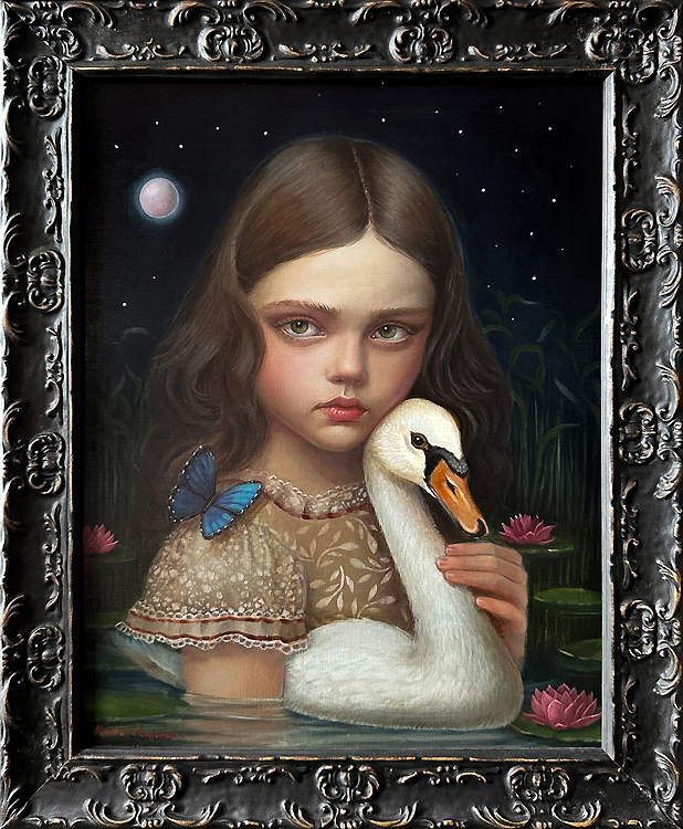 06Moon Over Silent Pond_Rachel  Bensimon_Framedrevised