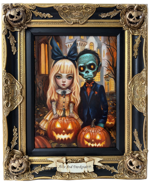 09Alice And Frankenstein framed