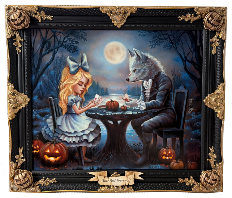 11Alice And Warewolf framed