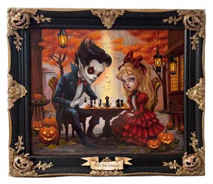 08Alice And Dracula framed