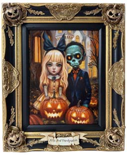 09Alice And Frankenstein framed