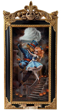 12Alice And Scarecrow framed