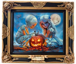 14Alice And The Mummy framed