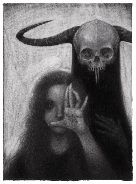 WEBB - A PLEASURE TO MEET THEE, TARNISHED - Powdered Graphite on Bristol 8_7_600